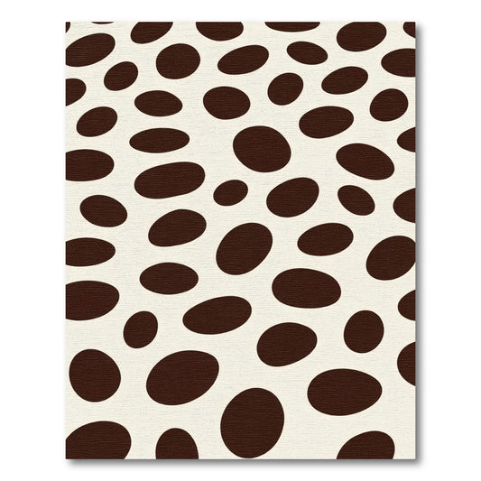 Brown Spot Field Rug