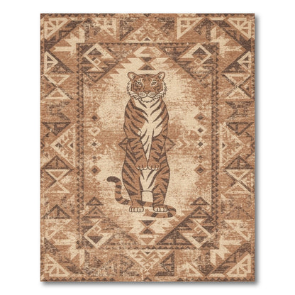 Heritage Tribal Tiger Area Rug