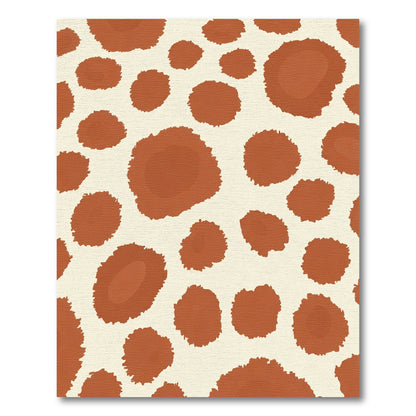 Cream Spotty Terra Cotta Spots Rug