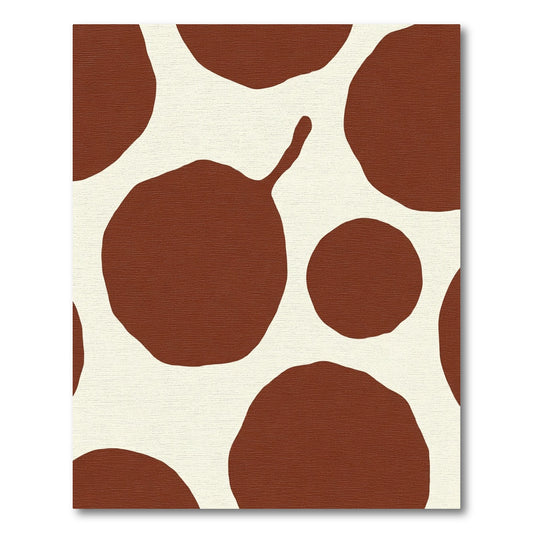Neutral Spots Blob Rug