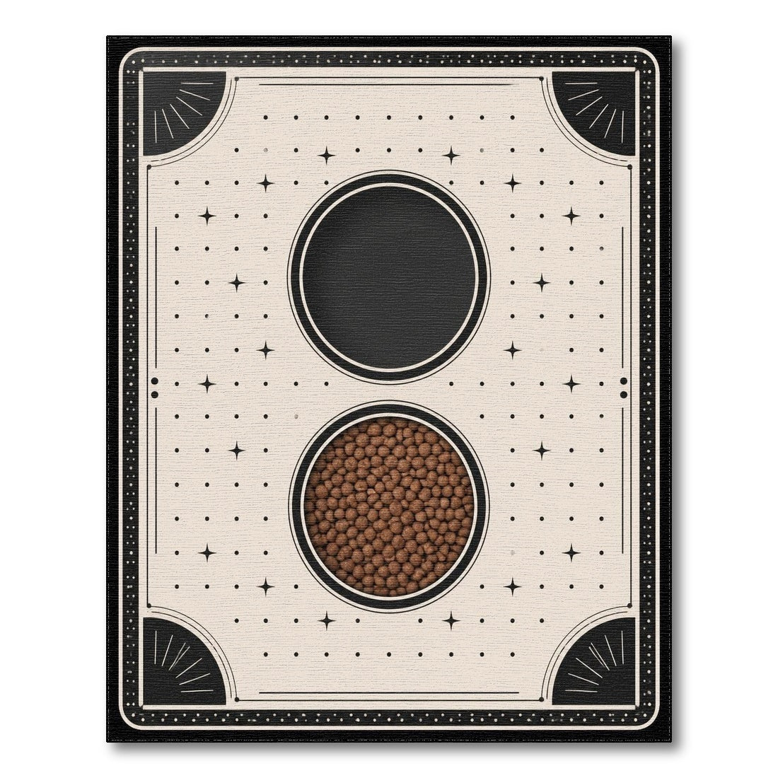 ODIKA Celestial Dot Brown Vintage Rug
