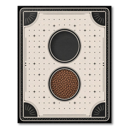 ODIKA Celestial Dot Brown Vintage Rug