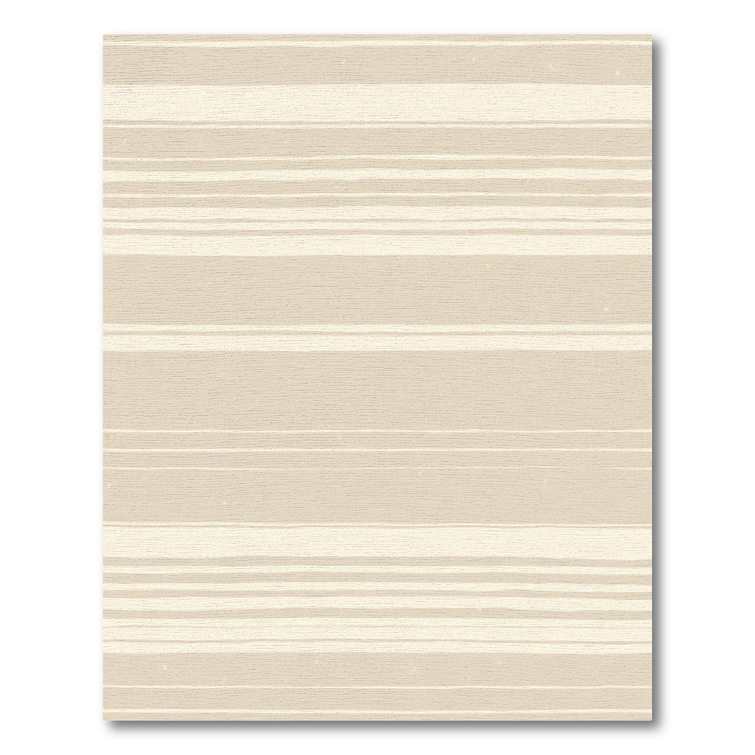 Neutral Earth Tone Stripe Abstract Rug