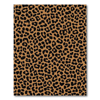 Bold Brown Black Spots Overlay Rug