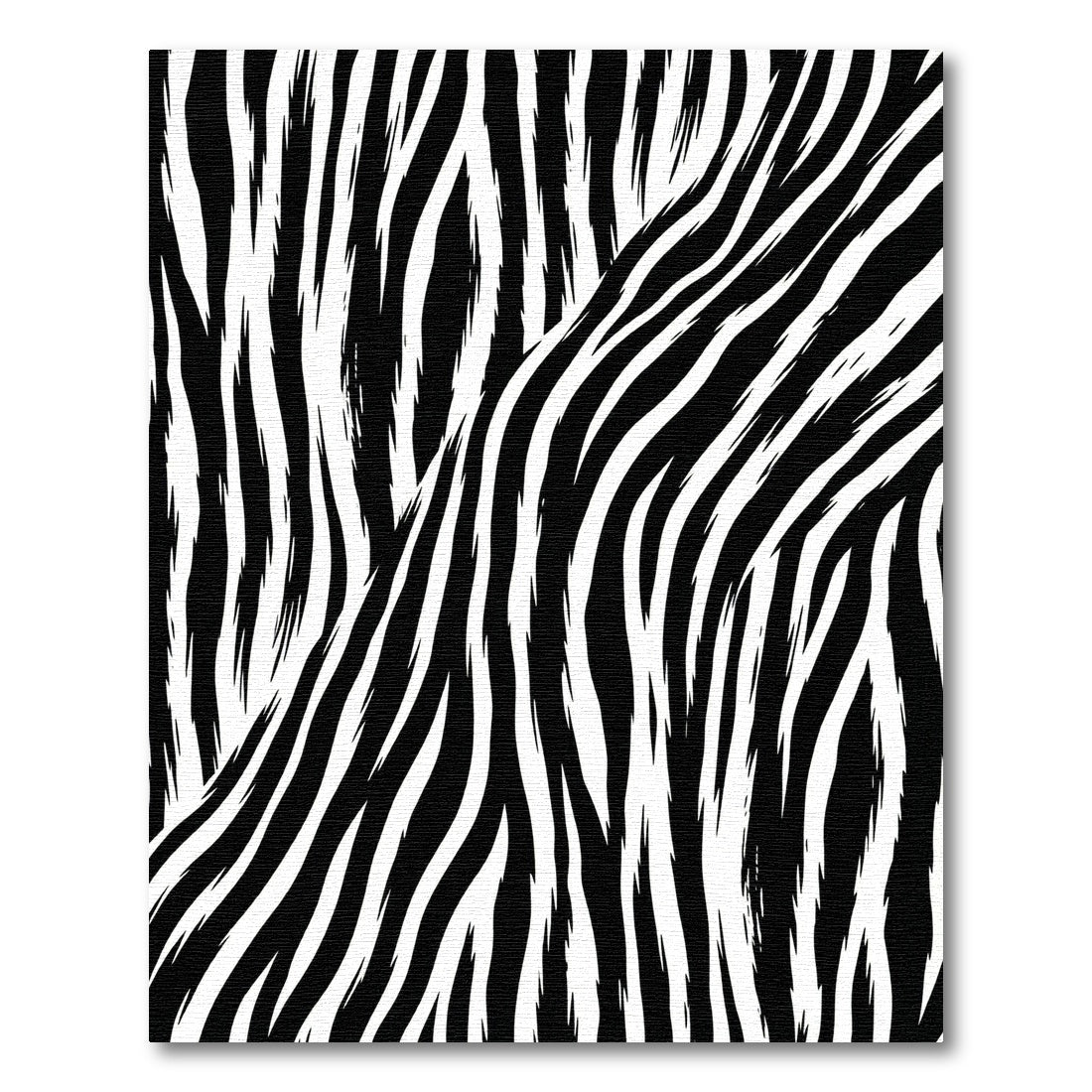 Abstract Wild Animal Striations Rug